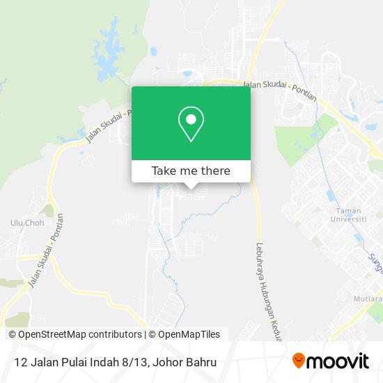 12 Jalan Pulai Indah 8/13 map