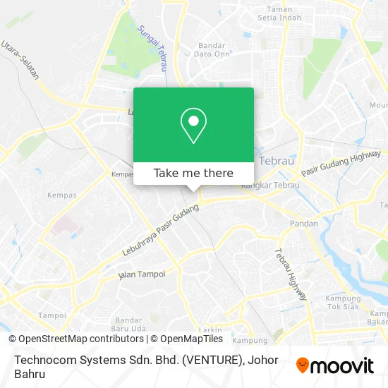 Technocom Systems Sdn. Bhd. (VENTURE) map