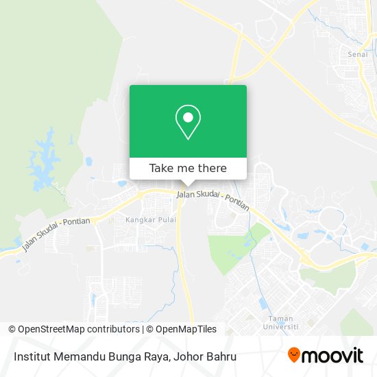 Institut Memandu Bunga Raya map