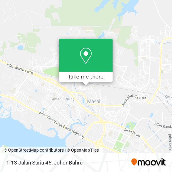 1-13 Jalan Suria 46 map