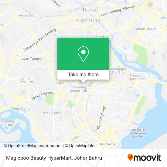 Magicboo Beauty HyperMart map