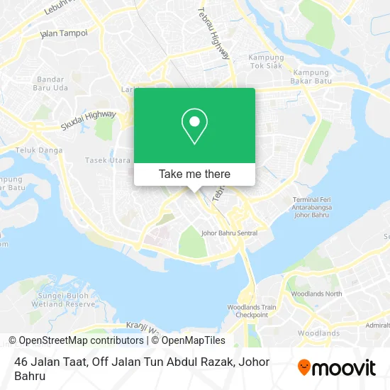 46 Jalan Taat, Off Jalan Tun Abdul Razak map