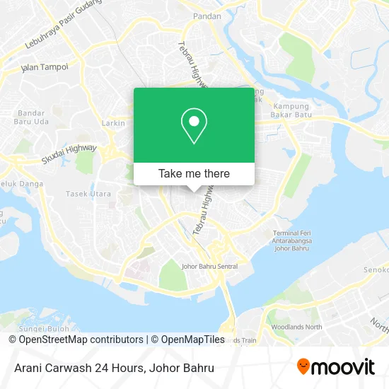Arani Carwash 24 Hours map