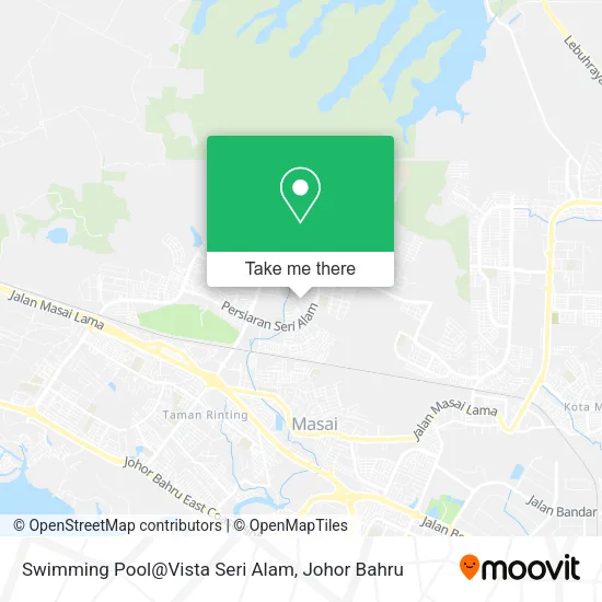 Swimming Pool@Vista Seri Alam map