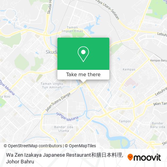 Wa Zen Izakaya Japanese Restaurant和膳日本料理 map