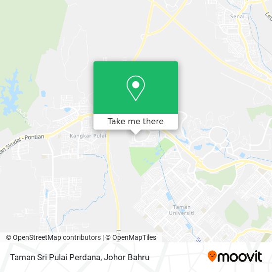 Taman Sri Pulai Perdana map