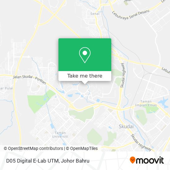 D05 Digital E-Lab UTM map
