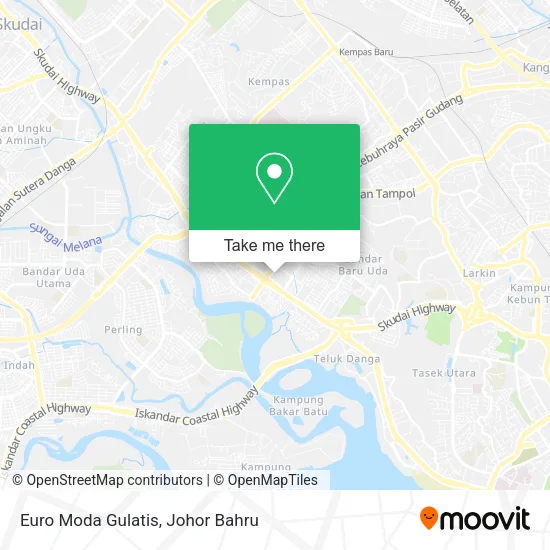 Euro Moda Gulatis map