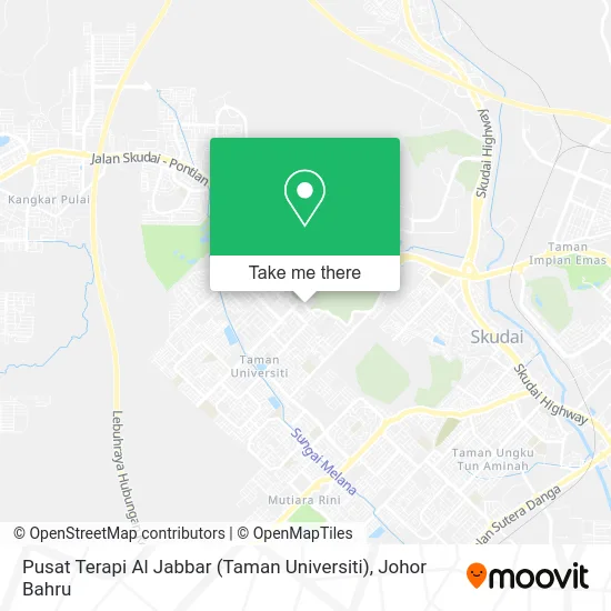 Pusat Terapi Al Jabbar (Taman Universiti) map