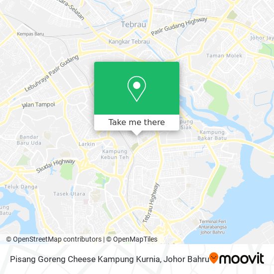 Pisang Goreng Cheese Kampung Kurnia map