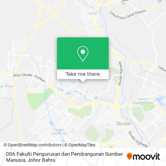D06 Fakulti Pengurusan dan Pembangunan Sumber Manusia map