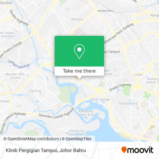 Klinik Pergigian Tampoi map