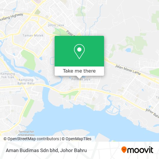 Aman Budimas Sdn bhd map