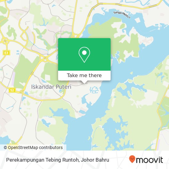 Perekampungan Tebing Runtoh map