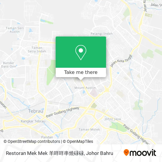 Restoran Mek Mek 羊咩咩串燒碌碌 map