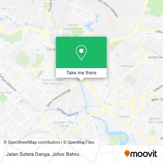 Jalan Sutera Danga map