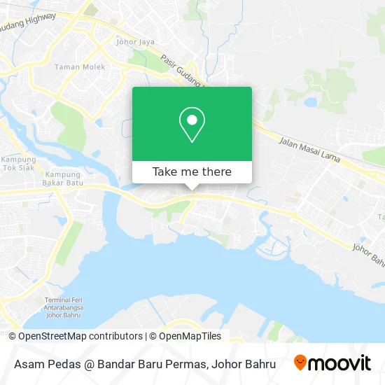 Asam Pedas @ Bandar Baru Permas map