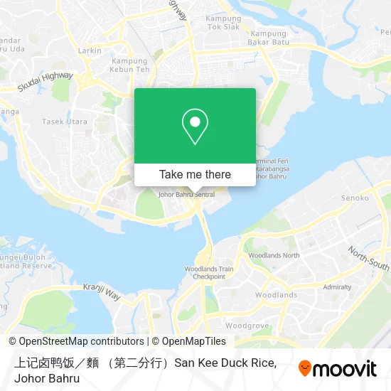 上记卤鸭饭／麵 （第二分行）San Kee Duck Rice map