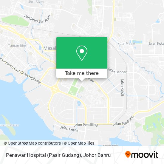 Penawar Hospital (Pasir Gudang) map