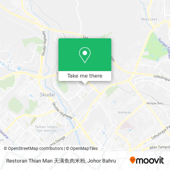 Restoran Thian Man 天满鱼肉米粉 map