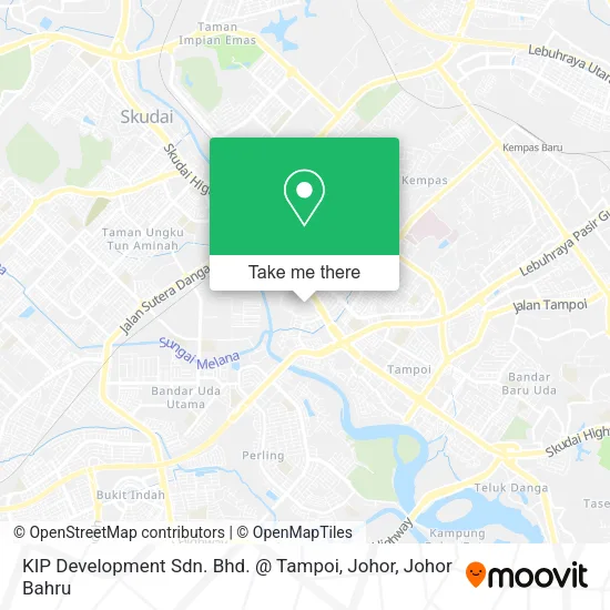 KIP Development Sdn. Bhd. @ Tampoi, Johor map