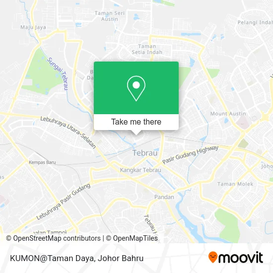KUMON@Taman Daya map