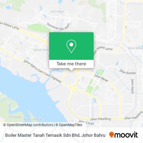 Boiler Master Tanah Temasik Sdn Bhd map