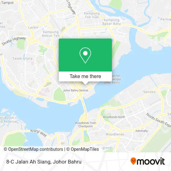 8-C Jalan Ah Siang map