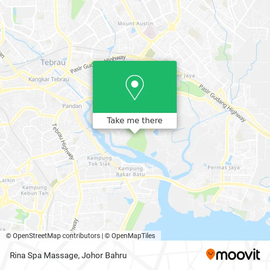 Rina Spa Massage map