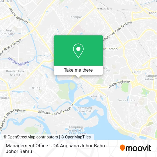 Management Office UDA Angsana Johor Bahru map