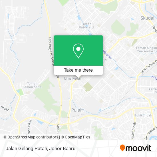 Jalan Gelang Patah map