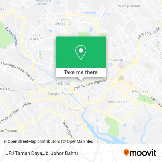 JPJ Taman Daya,Jb map