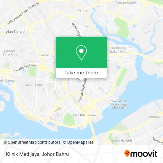 Klinik Medijaya map