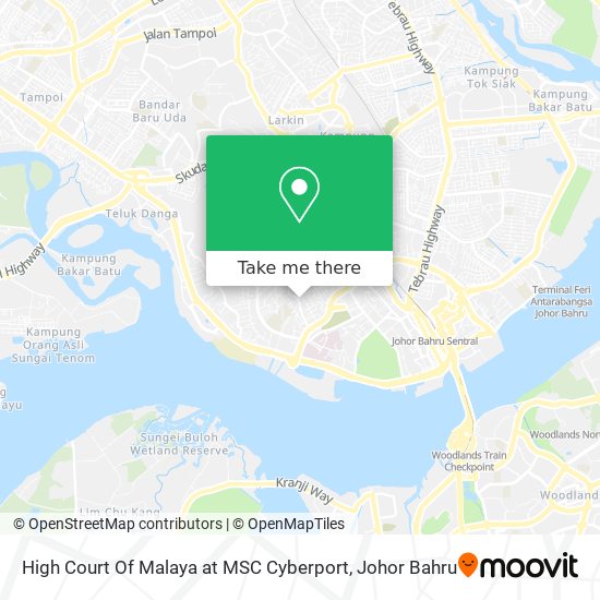 High Court Of Malaya at MSC Cyberport map