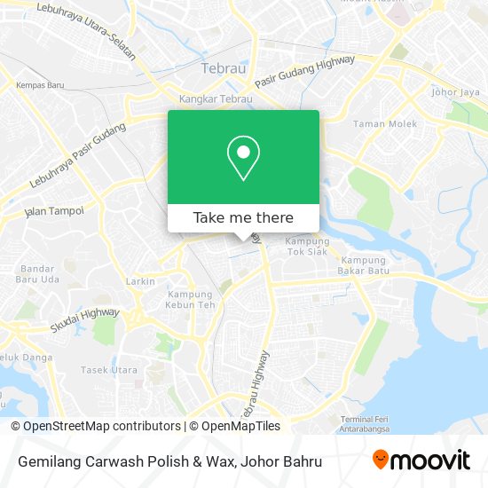 Gemilang Carwash Polish & Wax map