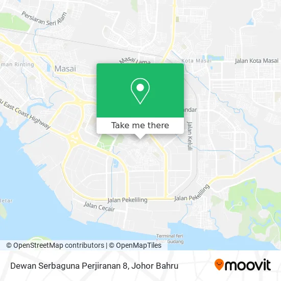 Dewan Serbaguna Perjiranan 8 map