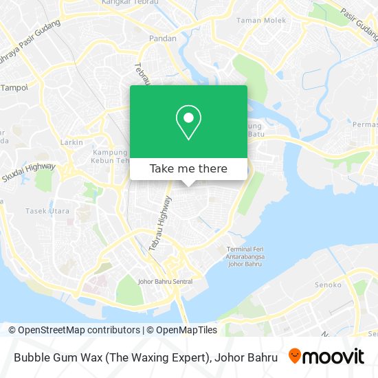 Bubble Gum Wax (The Waxing Expert) map
