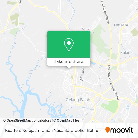 Kuarters Kerajaan Taman Nusantara map