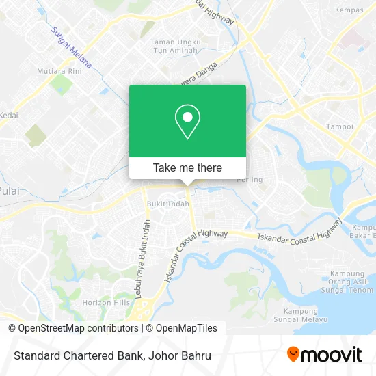 Standard Chartered Bank map