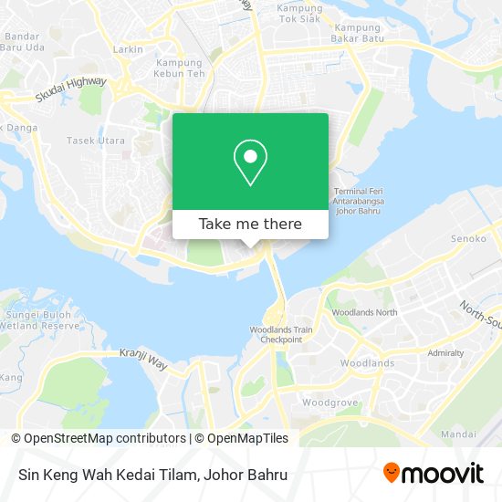 Sin Keng Wah Kedai Tilam map