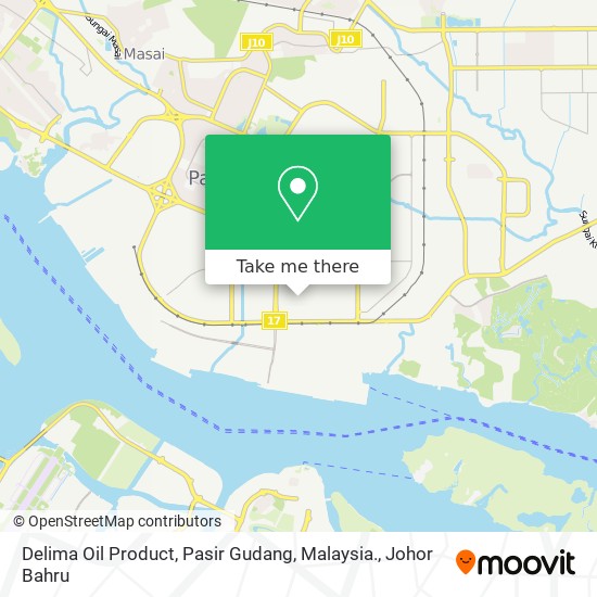 Delima Oil Product, Pasir Gudang, Malaysia. map