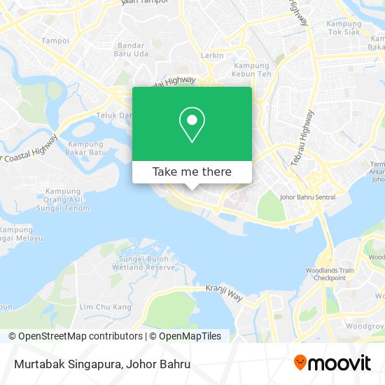 Murtabak Singapura map