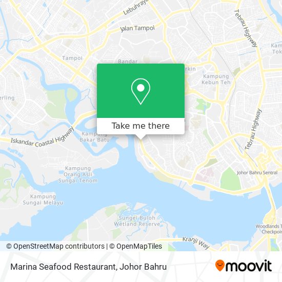 Marina Seafood Restaurant map