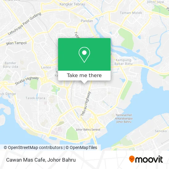 Cawan Mas Cafe map