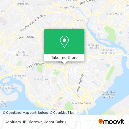 Kopitiam JB Oldtown map