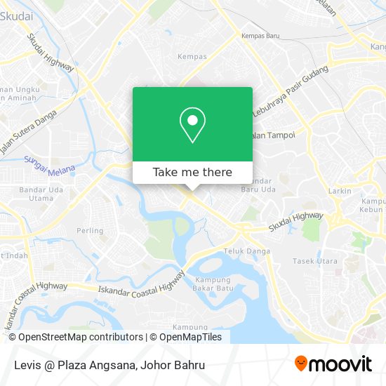 Levis @ Plaza Angsana map