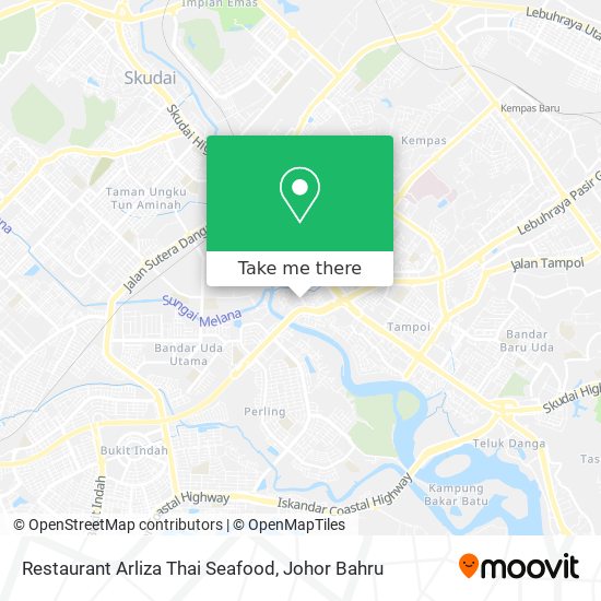 Restaurant Arliza Thai Seafood map