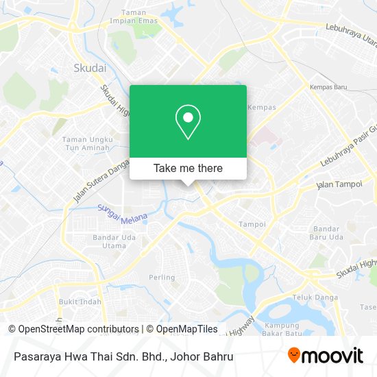 如何坐公交去johor Baharu的pasaraya Hwa Thai Sdn Bhd
