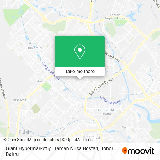 Giant Hypermarket @ Taman Nusa Bestari map