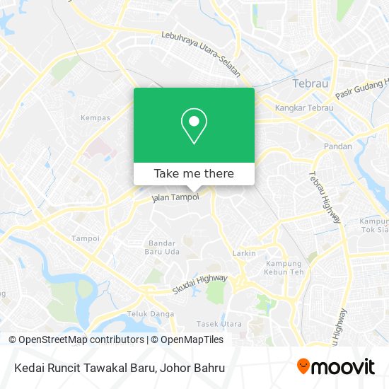 Kedai Runcit Tawakal Baru map